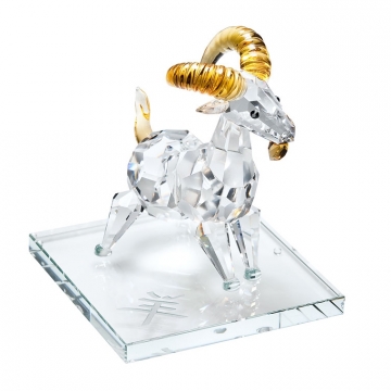 Figurina cristal Preciosa - Goat (Zodiacul chinezesc)