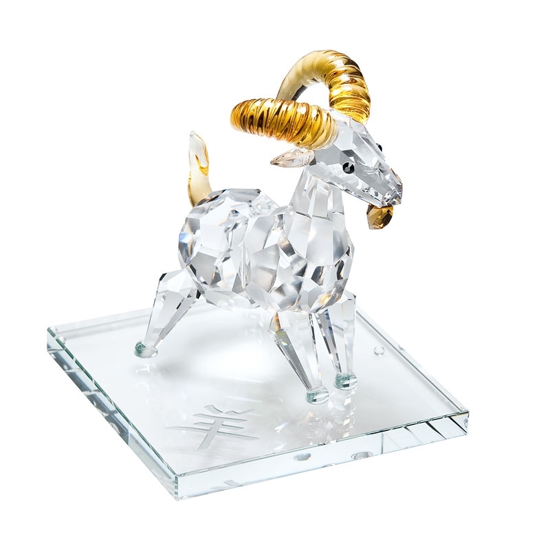 Figurina cristal Preciosa - Goat (Zodiacul chinezesc)