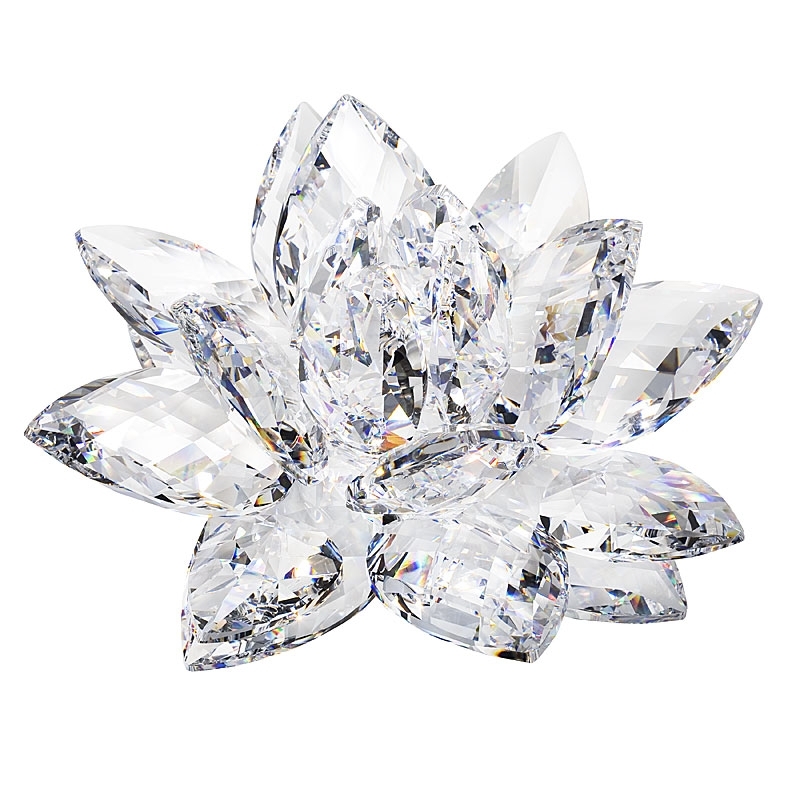 Decoratiune cristal Preciosa - Giant Water Lily (Crystal)