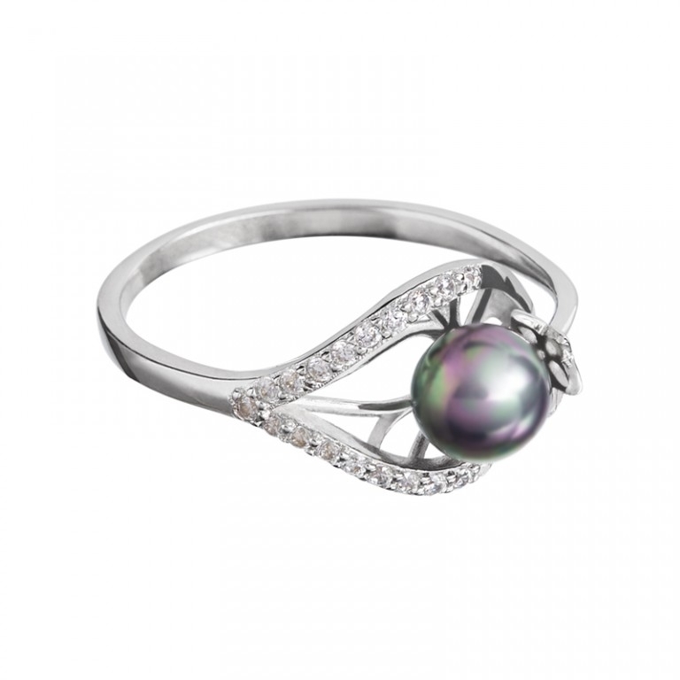 Touch of Luxury - Inel de argint Preciosa (Crystal AB)