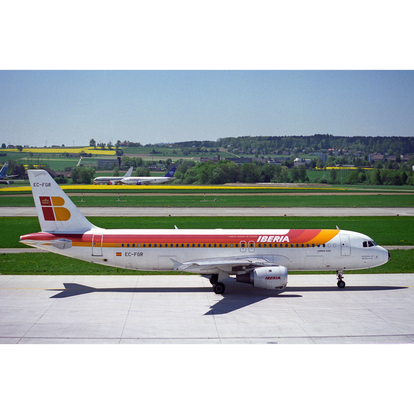 Aviationtag Iberia - Airbus A320 - EC-FGR