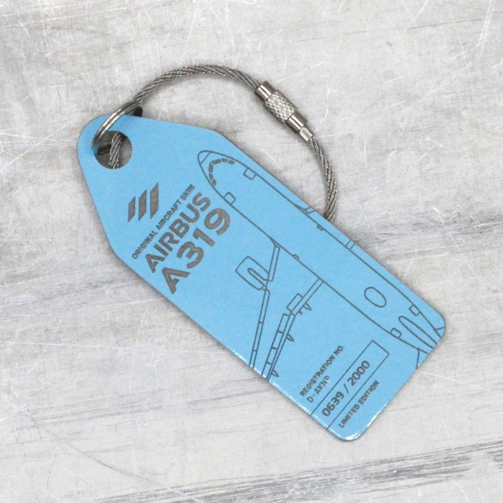 Aviationtag Eurowings - Airbus A319 - D-AKNP Light Blue