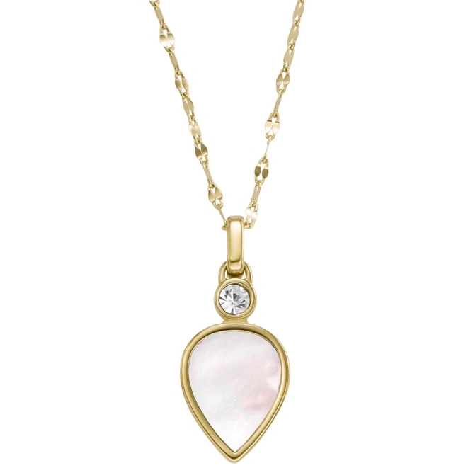 Colier Fossil Teardrop Mother of Pearl JF04248710