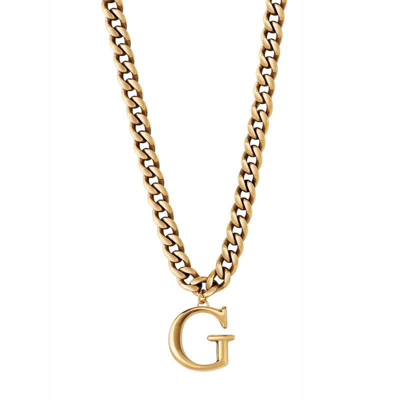 Colier Guess G Gold UBN70079