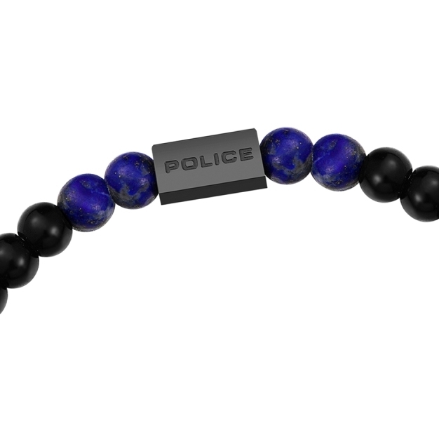 Bratara Police Urban Color Onyx and Lapis lazuli beads PEAGB0001306
