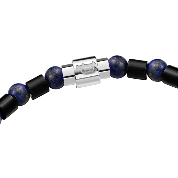 Bratara Police Urban Color Onyx and Lapis lazuli beads PEAGB0001315