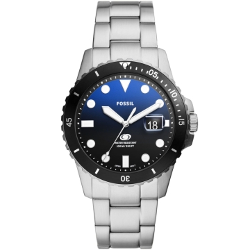 Ceas Fossil Blue Dive Three Hand Date FS6038
