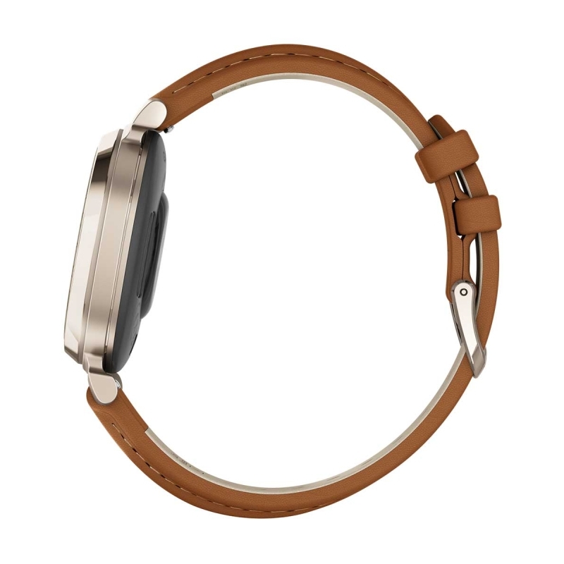 Ceas Garmin Lily 2 Cream Gold with Tan Leather Band 010-02839-02