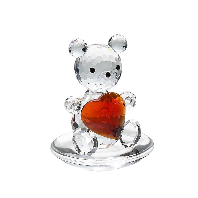 Figurina cristal Preciosa - Bear with Heart