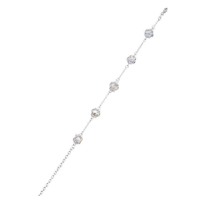 Romantic Beads - Bratara de argint Preciosa (Crystal AB)