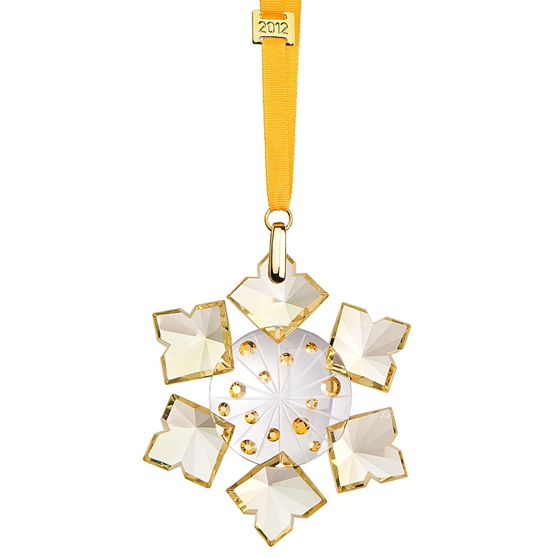Figurina cristal Preciosa - Christmas Ornament (Yellow)